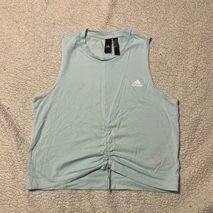 Adidas cropped tank top
